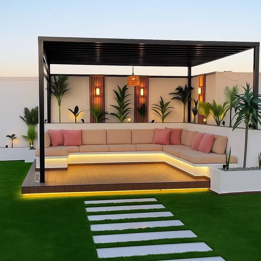شركة تنسيق حدائق بجدة لتصميم وتجهيز حدائق الفلل والمنازل